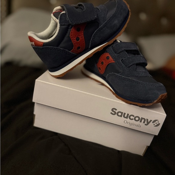 Saucony Kids Sneakers - Navy and Red | 6.5 W - Picture 4 of 6